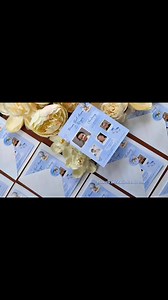 Christening invitations | Rhocell invitations and souvenirs
