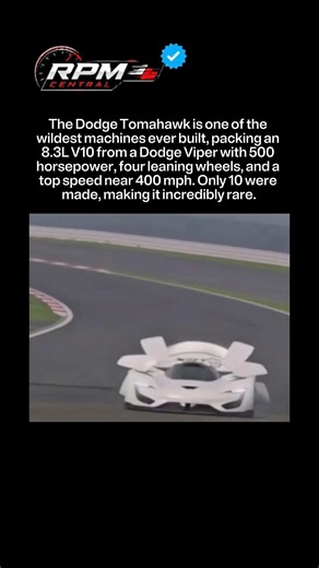 The SRT Dodge Tomahawk is on another level