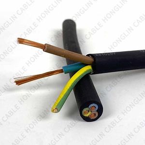 [Hot Item] H07rn-F 450/750V 3 4 5 Core Flexible Copper Epr Insulation PUR Sheath Rubber Cable Multicore Cable