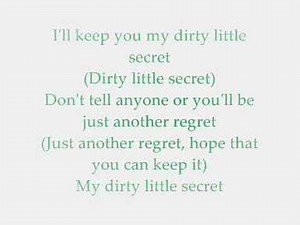 Dirty Little Secret by The All-American Rejects w/Lyrics