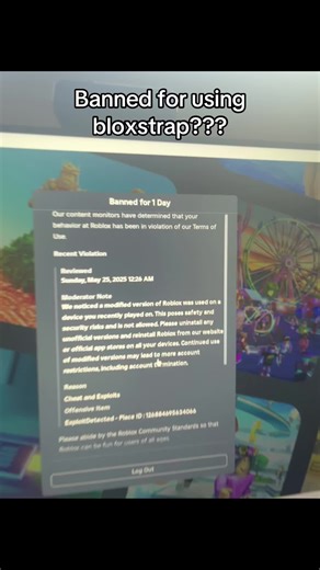 Bloxstrap Launch Resulted in Roblox Ban