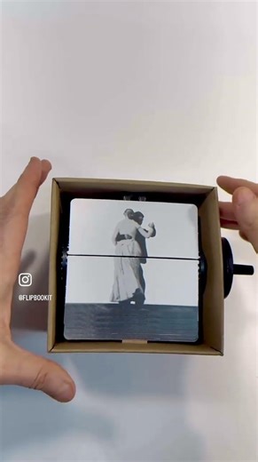 Muybridge Waltz Flipbook | Hand-Cranked Animation Before Film