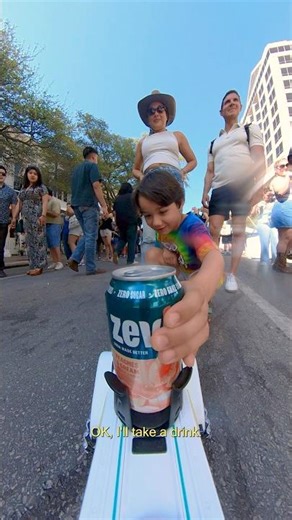 Lucky for this robot, humans can’t resist Zevia.