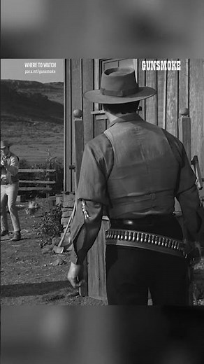 This gunslinger was no match for the quick draw of Matt Dillon #Gunsmoke Now streaming on Paramount+