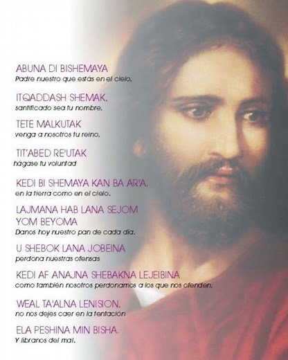 Padre Nuestro en arameo, la lengua original de Jesús. #padrenuestro #arameo #dios #catolico
