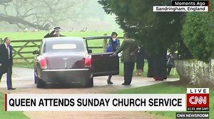 Queen Elizabeth is back. The 90-year-old arrived in Sandringham, England to attend Sunday church services this morning after battling a “heavy cold” she developed over the holidays http://cnn.it/2jr6z0S | CNN International