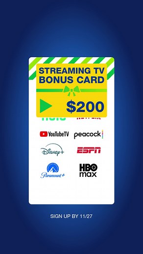 Get up to a $200 Streaming TV Bonus Card for a limited time when you sign up for Fidium Fiber internet. | Fidium Fiber