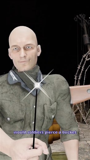 Why soldiers rigged buckets to their rifles in WW1 #3danimation
