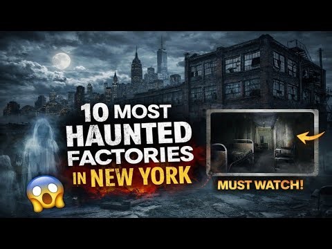 10 Most Haunted Factories in New York 😱 | Real Paranormal Encounters Caught on Camera!