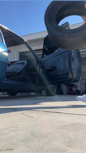 Alignment ✅New sticky tires ✅Tiny baby wheelies ✅...........#SBF #82Deck #SaveTheManuals #Ford #Maverick #FordMaverick #Foxbody #Mustang | miss_midnight_maverick