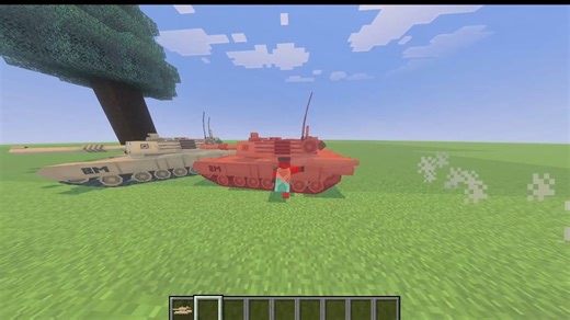我的世界基岩版坦克模组