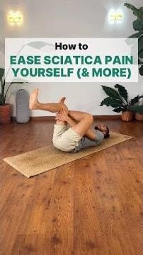 Best stretches for sciatica back pain #shorts