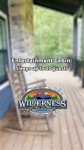 ✨ Experience ultimate comfort and fun in our Entertainment Cabins! Spanning 3,200 sq. ft., this spacious retreat features 5 bedrooms, a full kitchen, living and family rooms, a theater room with 8 seats, and a large deck perfect for outdoor relaxation. Book now for an unforgettable getaway at Wilderness at the Smokies: https://loom.ly/53FGRyA #wildernessatthesmokies #wildernesssmokies #sevierville #waterpark | Wilderness at the Smokies