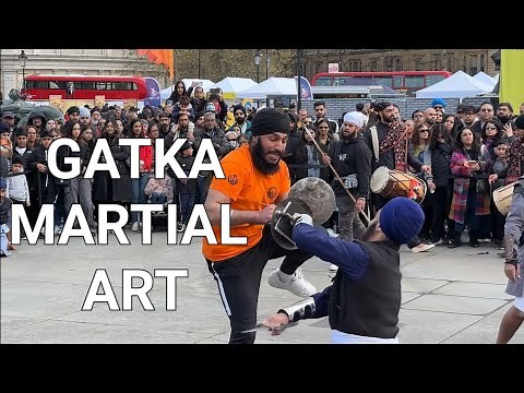 🇬🇧 INDIAN MARTIAL ART GATKA - TRADITIONAL SIKH MARTIAL ART IN PUNJAB, FAMOUS MARTIAL ART, 4K60