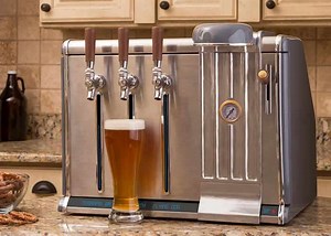Growler Chill Countertop System, Keeps Three Chilled On Tap At Home (video)