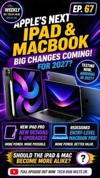 Apple’s Next iPad & MacBook Are Getting BIG Changes! 💻📱