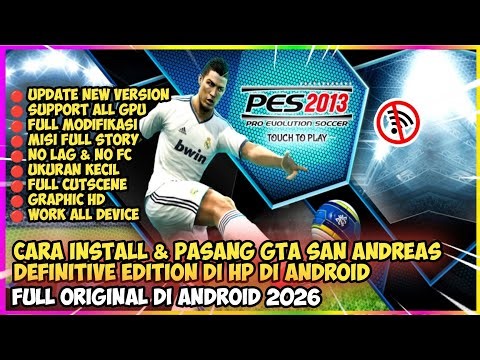 RINGAN BANGET!! CARA INSTALL & PASANG PES 2013 PS3 DI HP DI ANDROID OFFLINE