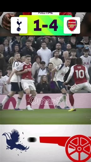 #foryou tuday arsenal vs tottenham #arsenal 4 1 tottenham