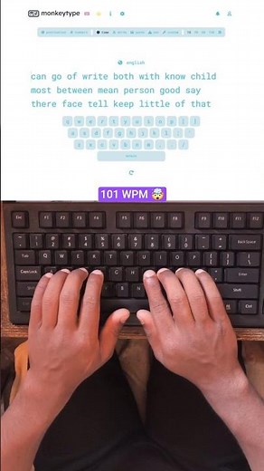101 WPM Typing Speed Without Mistake Any Word #typingskills #typingskilltest #raushantypingmaster