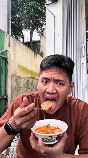 Makan Bakso Pedas di Depok