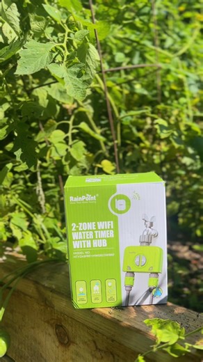 @Transform your garden with the RainPoint Smart 2-Zone WiFi Hose Timer and Gateway Hub. Effortlessly manage your irrigation system from anywhere using the intuitive app. Whether you’re at home or on the go, ensure your plants receive the perfect amount of water every time. • Dual-zone scheduling for customized watering • Voice control compatibility with Alexa & Google Assistant • Dynamic watering plans adjusted to real-time weather • Easy setup and leak-proof design for durabilityReady to upgrad