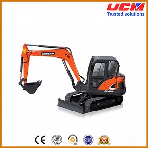 [Hot Item] Original Doosan Dx55 Mini Excavator Used Dx 55 Crawler Doosan Excavators