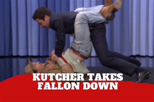 Jimmy Fallon using his jiu jitsu skills on The Tonight Show