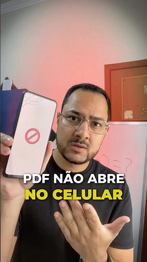 PDF com erro no CELULAR: como RESOLVER em SEGUNDOS 📲