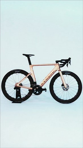 From the cosmos to the road ✨ This is the Milky Way #MyCanyon from the Fabrio Collection 🎨 #CustomMade #AeroadCFR | Canyon