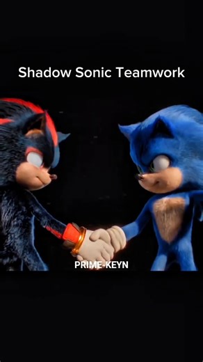 Shadow And Sonic team? | Sonic And Shadow Shake hands #sonic #edit #sonicthehedgehog #sega #shadow