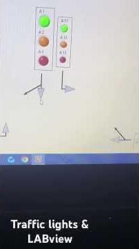 Traffic Lights Control using LabVIEW and Arduino Mega | 4-Way Smart Traffic System