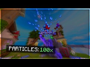 HIT PARTICLES RELEASE (+ CROSSHAIR) // Hive Skywars (Minecraft Bedrock)