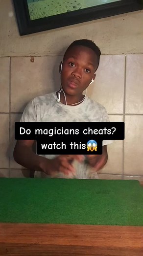magicians are cheaters 😳 I'll show you how. . . . #magicians #cardtricks #tiktokmagician #sleightofhand