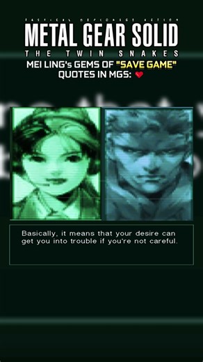 Mei Ling's Save Quotes were Absolute GEMS!❤#shorts #gaming #metalgearsolid #viralvideo #mgs #edit