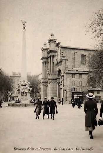 Redécouvrez Aix-en-Provence à travers des cartes postales