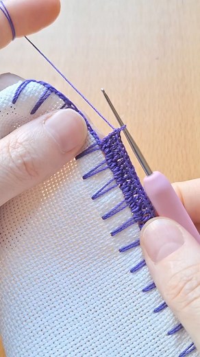 125K views · 872 reactions | Easy Crochet Knitted Edge Making #crochet #pattern #handmade #reels #howto #edge #lace | Beauty Tips | Facebook