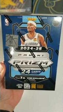 Manga hunting in the 2024-25 Panini Prizm Basketball blaster box #tradingcards #basketball #manga