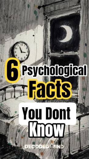 6 Shoking Psychology facts you don't know!! #psychology #darkpsychology #shorts