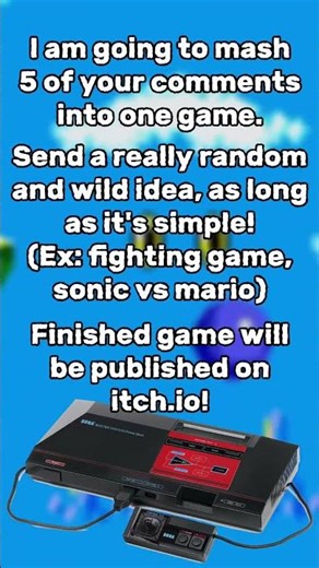 TURNING YOUR COMMENTS INTO A GAME!! #gamedev #retro #mastersystem