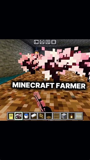 Pro Farmer in Minecraft 🌾 #minecraft #shorts #gaming #games