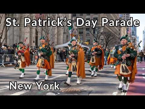 New York City St. Patrick’s Day Parade 2026: Full Highlights | 4K