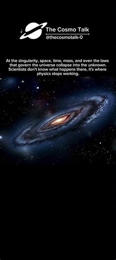 The Place Where Physics Breaks 😳🕳️ #cosmo #shorts