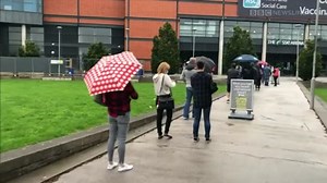 45K views · 437 reactions | There've been large queues outside a number of vaccine centres during the first of a two-day push by the Dept of Health to get more adults vaccinated against Coronavirus. Another 1,612 positive covid cases have been reported, and 4 more deaths within the latest 24-hour period. | BBC Newsline | Facebook