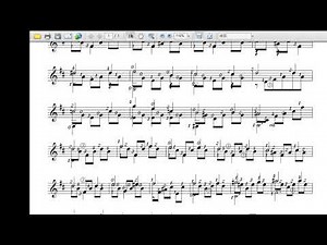 Moonlight Commentary by Sor Musical interpretation of Op35-22 by Sor