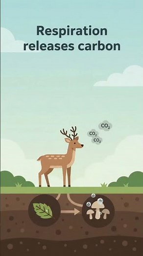 Carbon Cycle Explained | Nature's Balance System #trending #chemistry #trendingshorts