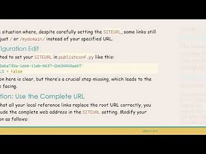 How to Properly Set the Default Root URL in Pelican for UUID Testing