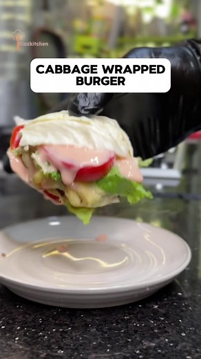 How to Make a Delicious Cabbage Wrapped Burger