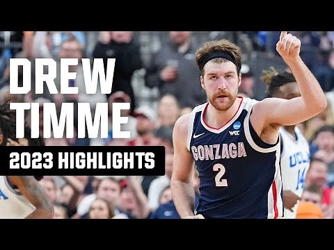 Drew Timme 2023 NCAA tournament highlights