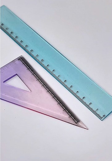 レジンで作った定規の精度検証