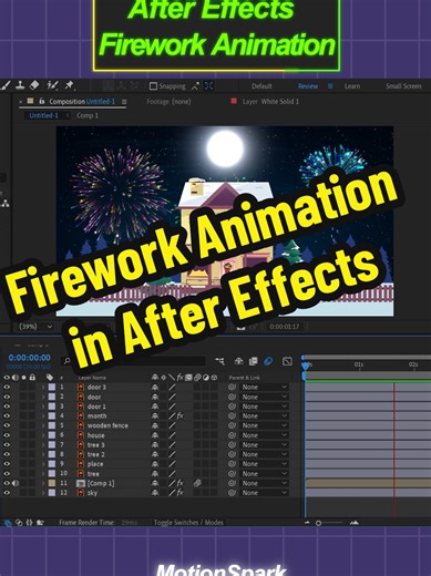 Firework animation in after effects tutorial. #aftereffects #adobeaftereffects #aftereffectstutorial #tutorial #animation #adobe #merrychristmas #firework #fireworks #fly #flypシ #viraltiktok #motiondesign